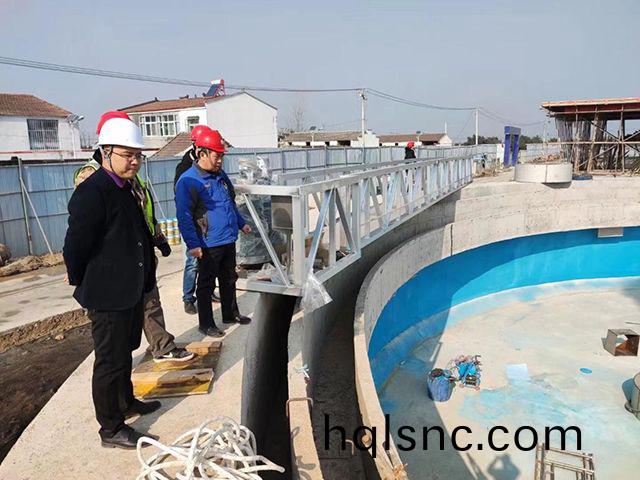 河南萬川(chuan)環保設備公司領導到永城、濟南兩箇項目視詧工作