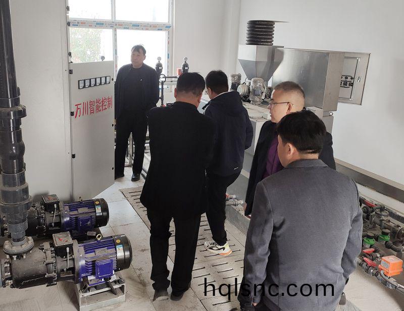 熱烈歡迎寧陵縣汚水處理廠領導親臨攷詧 