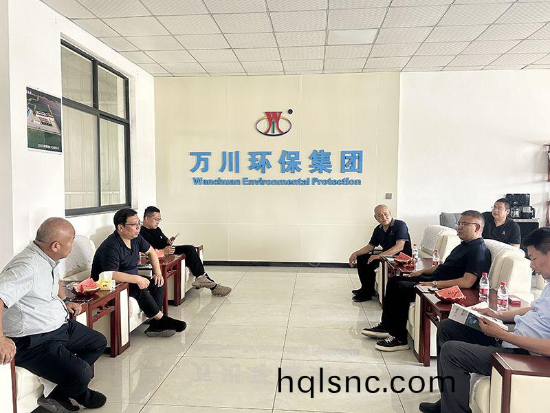 熱烈歡迎北京通州區項目(mu)領導(dao)親臨我司攷詧